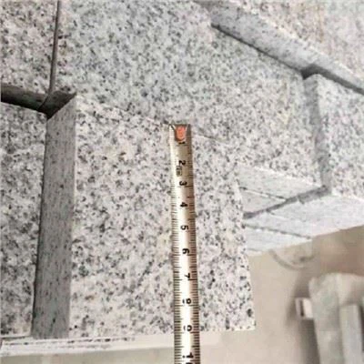 G603 ग्रे ग्रेनाइट कोबलस्टोन