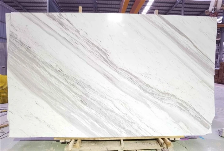 New Process Trends White Volakas Marble Texture